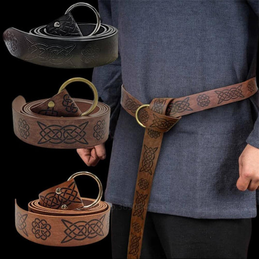 Ceinture Viking avec Motifs Nordique